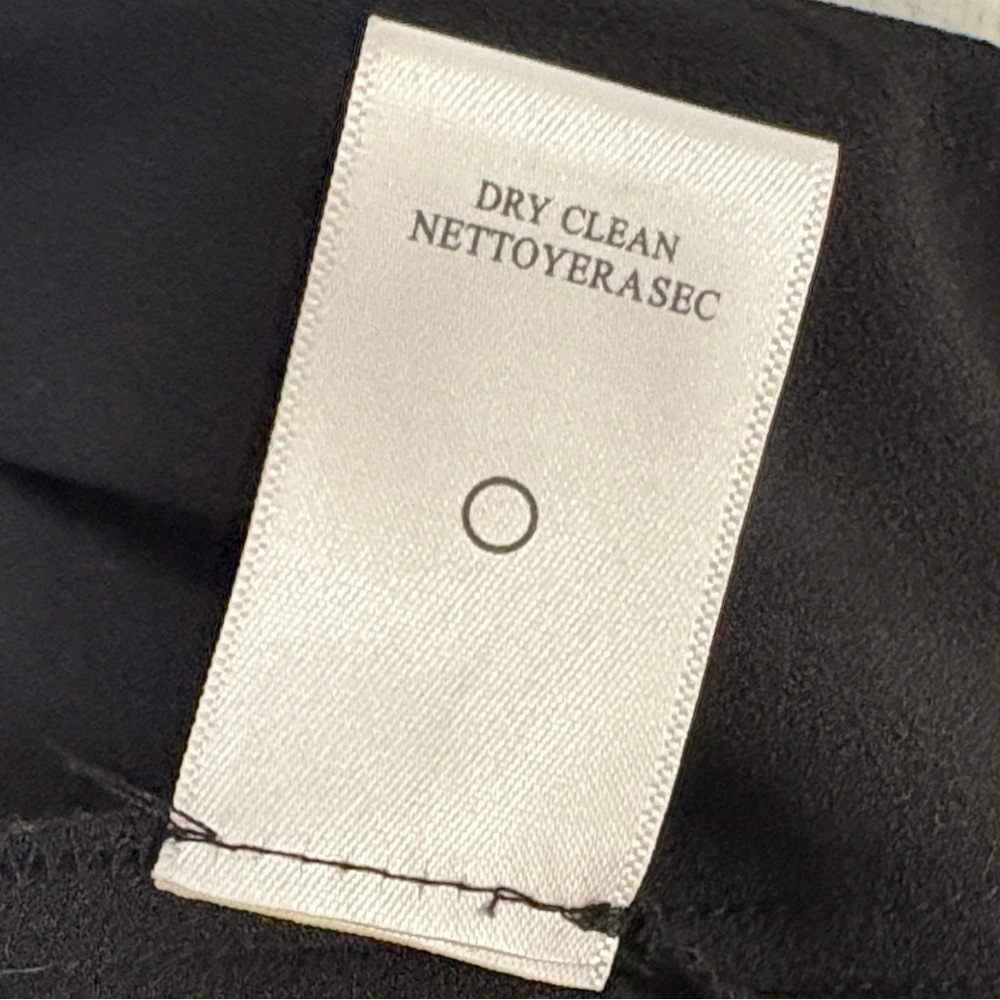 A.L.C. Silk Black Star Celestial Print Long Sleeve Button Down Mini Dress - Picture 7 of 7